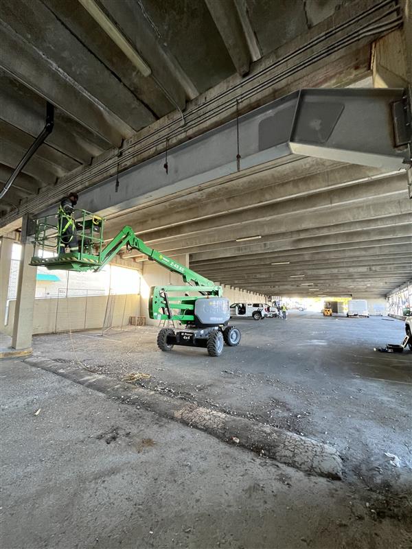 Port Place Mall Parkade Structural Steel Fabrication and Repair